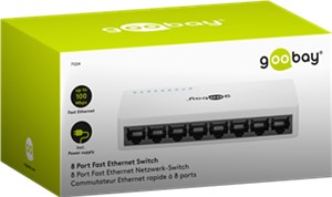 8 Portowy szybki przełącznik sieci Ethernet