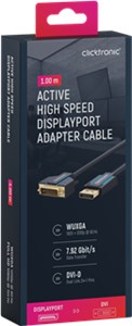 Aktywny kabel adaptera DisplayPort - DVI-D