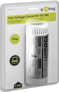 Samochodowa przetwornica napięcia DC/AC (12V-230V / 150W) USB
