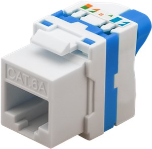 Moduł Keystone RJ45 CAT 6A, UTP