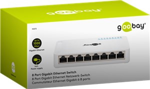 8-portowy gigabitowy przełącznik sieci Ethernet