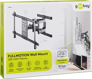 Telewizyjny uchwyt ścienny Pro FULLMOTION (XL)