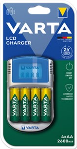 LCD Charger (typ 57070) z 4x AA 2600 mAh