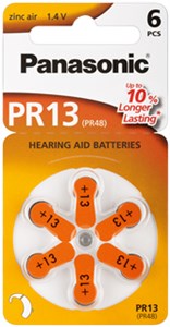 V13/PR48 (PR13) bateria, 6 szt. w blistrze