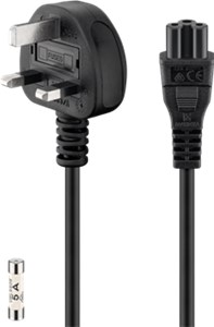 UK - Kabel połączeniowy urządzenia, 1,8 m, czarny