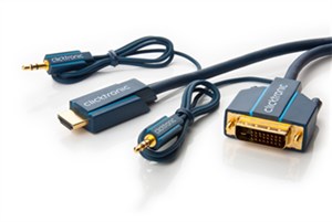 Kabel przejściowy HDMI™/DVI i audio Kabel przejściowy HDMI™/DVI i audio