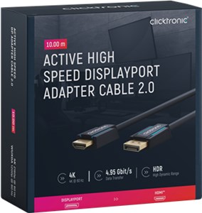 Aktywny kabel adaptera DisplayPort do HDMI™