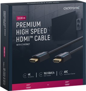 Przewód HDMI™ o dużej szybkości transmisji z Ethernetem