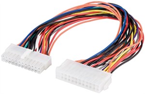Przedłużacz kabla zasilającego 24-pinowy do płyt głównych komputerów ATX/EATX 