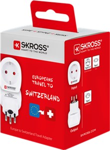 Adapter podróżny Country Europa > Szwajcaria