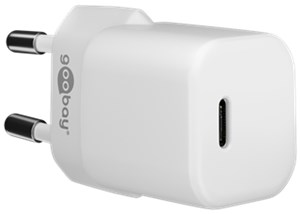 Ładowarka USB-C™ PD (Power Delivery) Fast Charger nano (20 W) biała