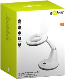 Lampa lupa LED z podstawa, 6 W