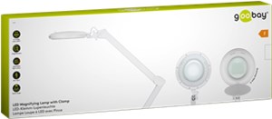 Lampa lupa LED z zaciskiem, 10 W