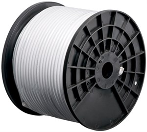 80 dB kabel koncentryczny SAT, podwójnie ekranowany, Cu