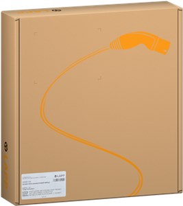 Spiralny kabel do ładowania Typu 2, do 11 kW, 5 m, pomarańczowy