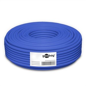 CAT 7A+ kabel sieciowy, S/FTP (PiMF), niebieski 