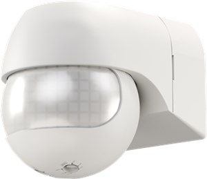 Czujnik ruchu, odchylany/obrotowy, biały