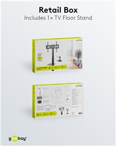 Stojak pod telewizor Basic (rozmiar L) 