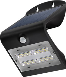 Solarny kinkiet LED z czujnikiem ruchu, 3,2 W