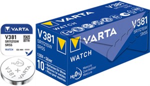 SR55 (V381) bateria, 10 szt. w pudełku