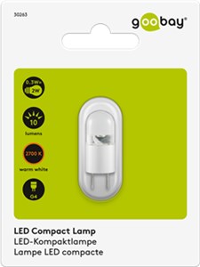 Lampa kompaktowa LED, 0,3 W