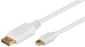 Kabel adaptera Mini DisplayPort, pozłacany