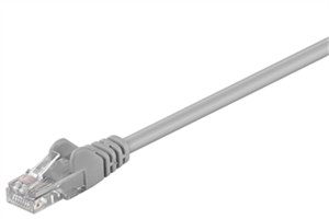 CAT 5e kabel krosowy, U/UTP, szary, 0,5 m CAT 5e kabel krosowy, U/UTP, szary, 0,5 m