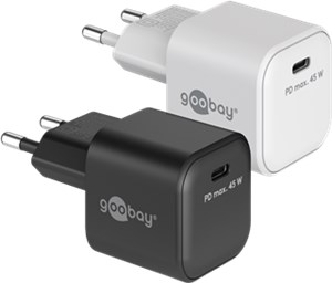 Szybka ładowarka USB-C™ PD Nano (45 W), biały Szybka ładowarka USB-C™ PD Nano (45 W), biały