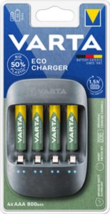 Eco Charger (typ 57680) z 4x AAA 800 mAh Eco Charger (typ 57680) z 4x AAA 800 mAh