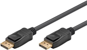 Kabel połączeniowy DisplayPort™ 1.2 VESA, pozłacany